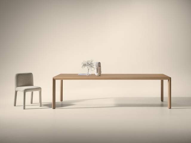 mesa de comedor en madera clara | Mesa Correr | LAGO mesa de comedor en madera clara | Mesa Correr | LAGO