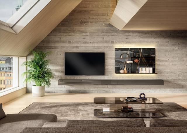 parete attrezzata dal design moderno | Parete Attrezzata 36e8 | LAGO