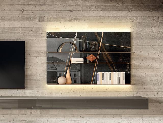 equipped wall with a modern design | 36e8 Wall Unit | LAGO