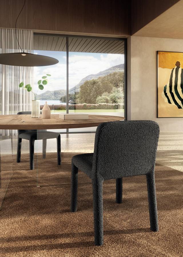 silla de tela confortable | Silla Aqualta | LAGO