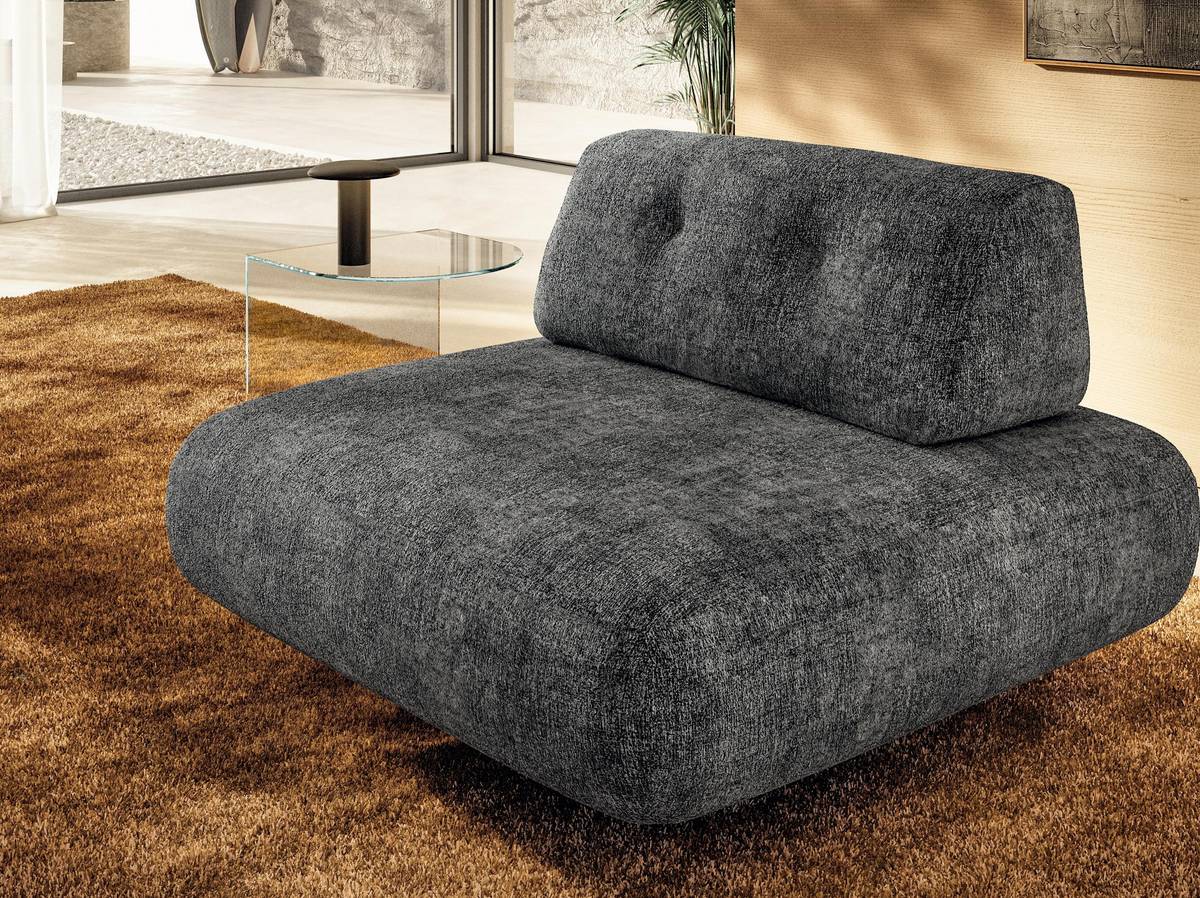 armchair with convertible backrest | Sand Armchair | LAGO