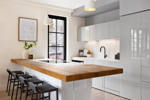 cucina con isola per real estate | LAGO Design cucina con isola per real estate | LAGO Design
