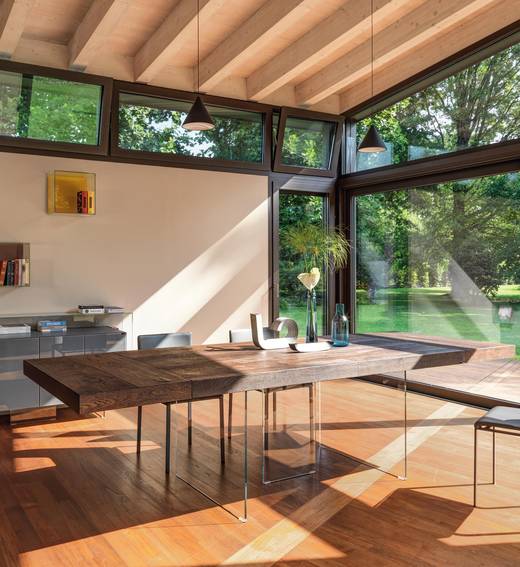 wooden extendable table | Extendable Air Table | LAGO wooden extendable table | Extendable Air Table | LAGO