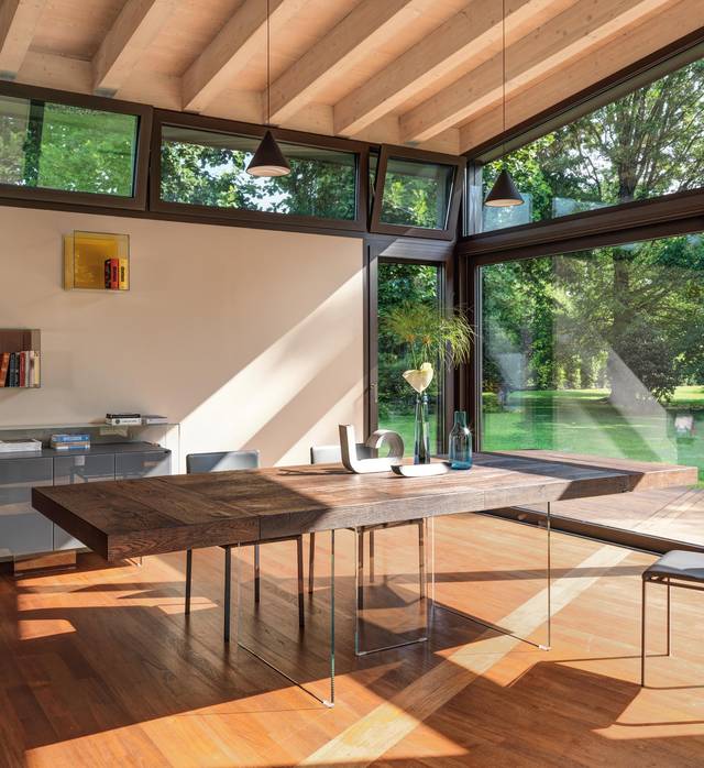 wooden extendable table | Extendable Air Table | LAGO wooden extendable table | Extendable Air Table | LAGO