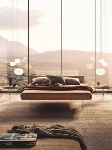 letto moderno testiera tessuto| Letto Air | LAGO letto moderno testiera tessuto| Letto Air | LAGO