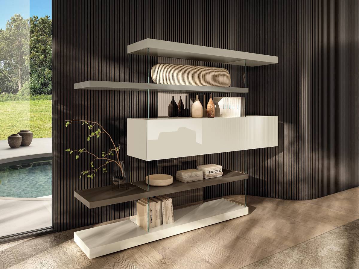 floating shelves bookcase | Air Shelving | LAGO