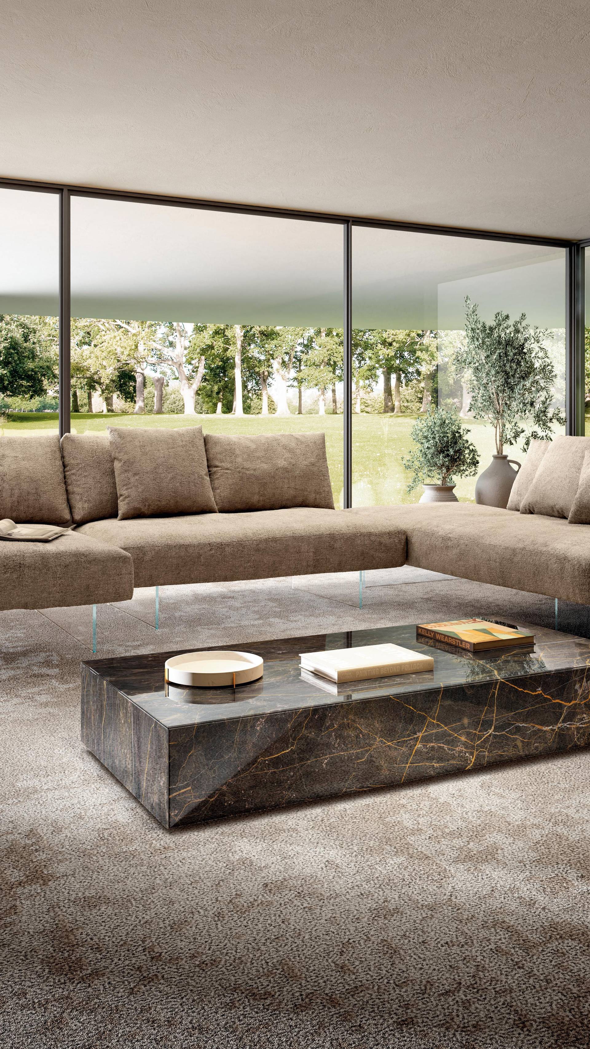 glass coffee table | Materia Coffee Table | LAGO glass coffee table | Materia Coffee Table | LAGO