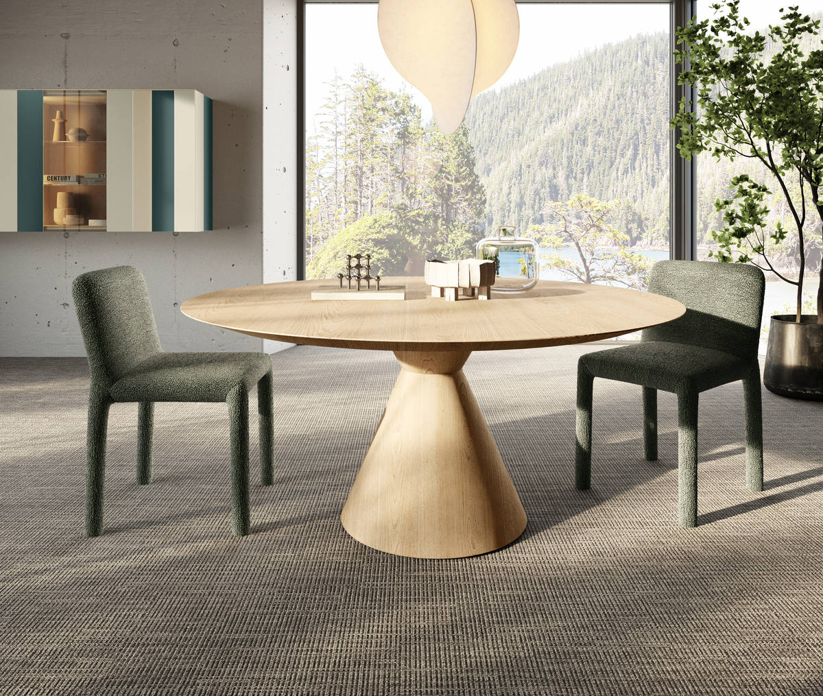 table design en bois | Table Chapeau | LAGO table design en bois | Table Chapeau | LAGO