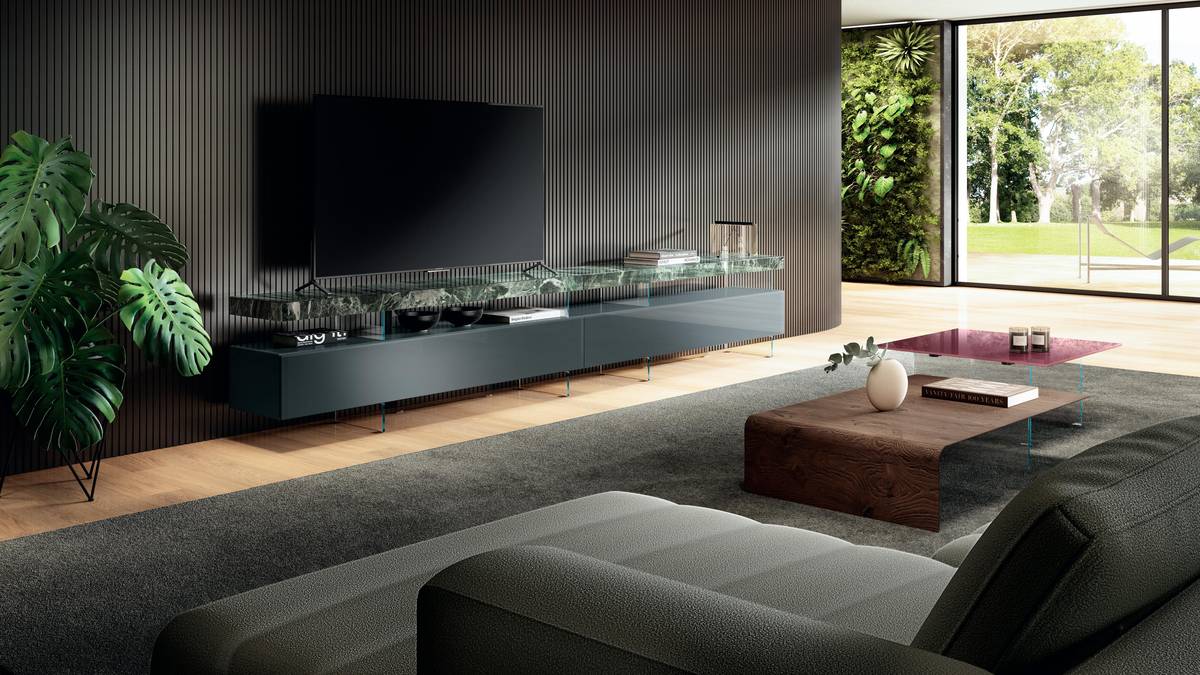 suspended designer TV unit | Air Tv Unit | LAGO