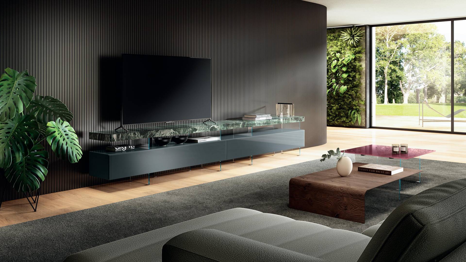 Mueble TV colgante de diseño |  Mueble Tv Air | LAGO