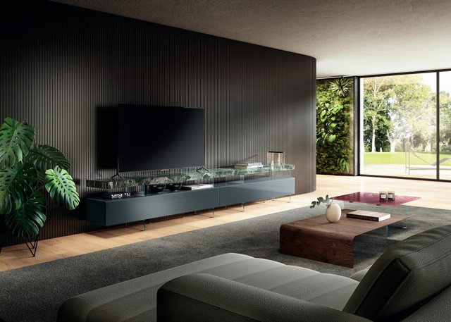 suspended designer TV unit | Air Tv Unit | LAGO