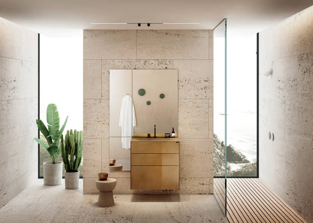 gold glass washbasin unit | 36e8 Basin | LAGO
