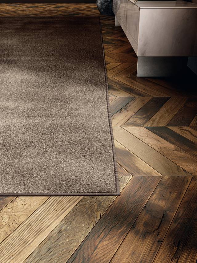 alfombra moderna marron | Alfombra Diman | LAGO