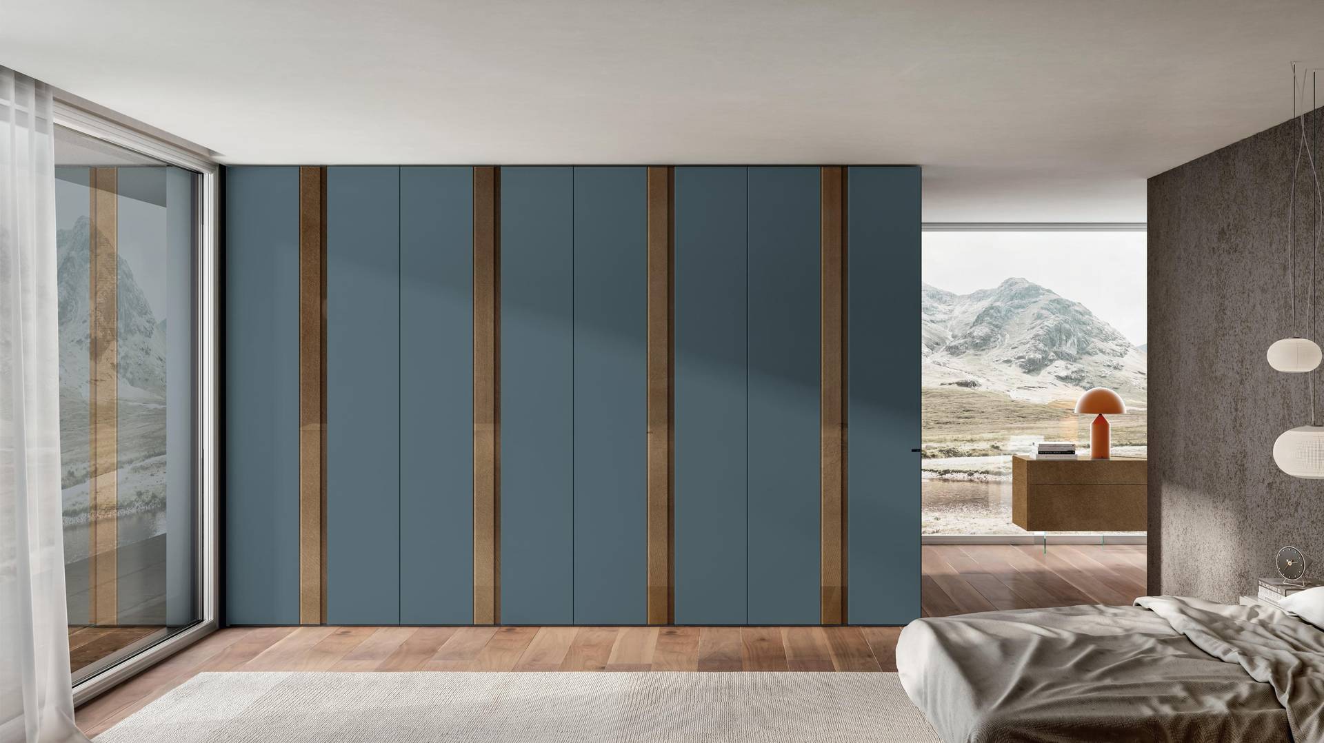 armoire élégant chambre à coucher | Armoire Groove | LAGO armoire élégant chambre à coucher | Armoire Groove | LAGO