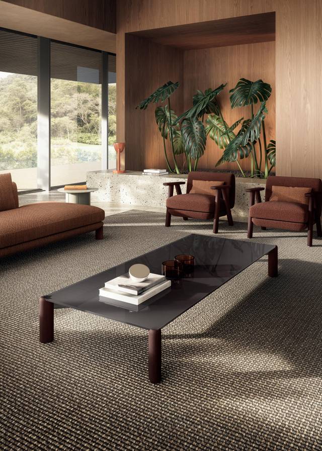 tavolino di design per soggiorno | Tavolino Correr Slim | LAGO