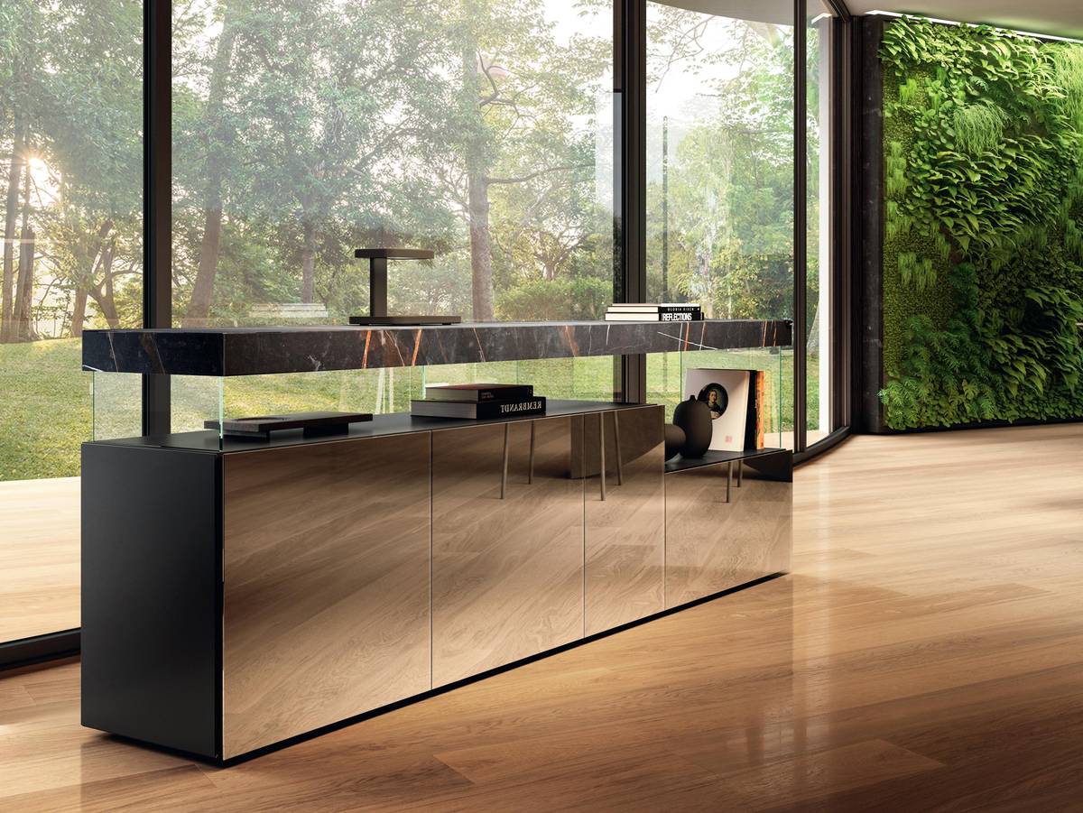 Salle à manger moderne avec un buffet design | Buffet 36e8 | LAGO Salle à manger moderne avec un buffet design | Buffet 36e8 | LAGO