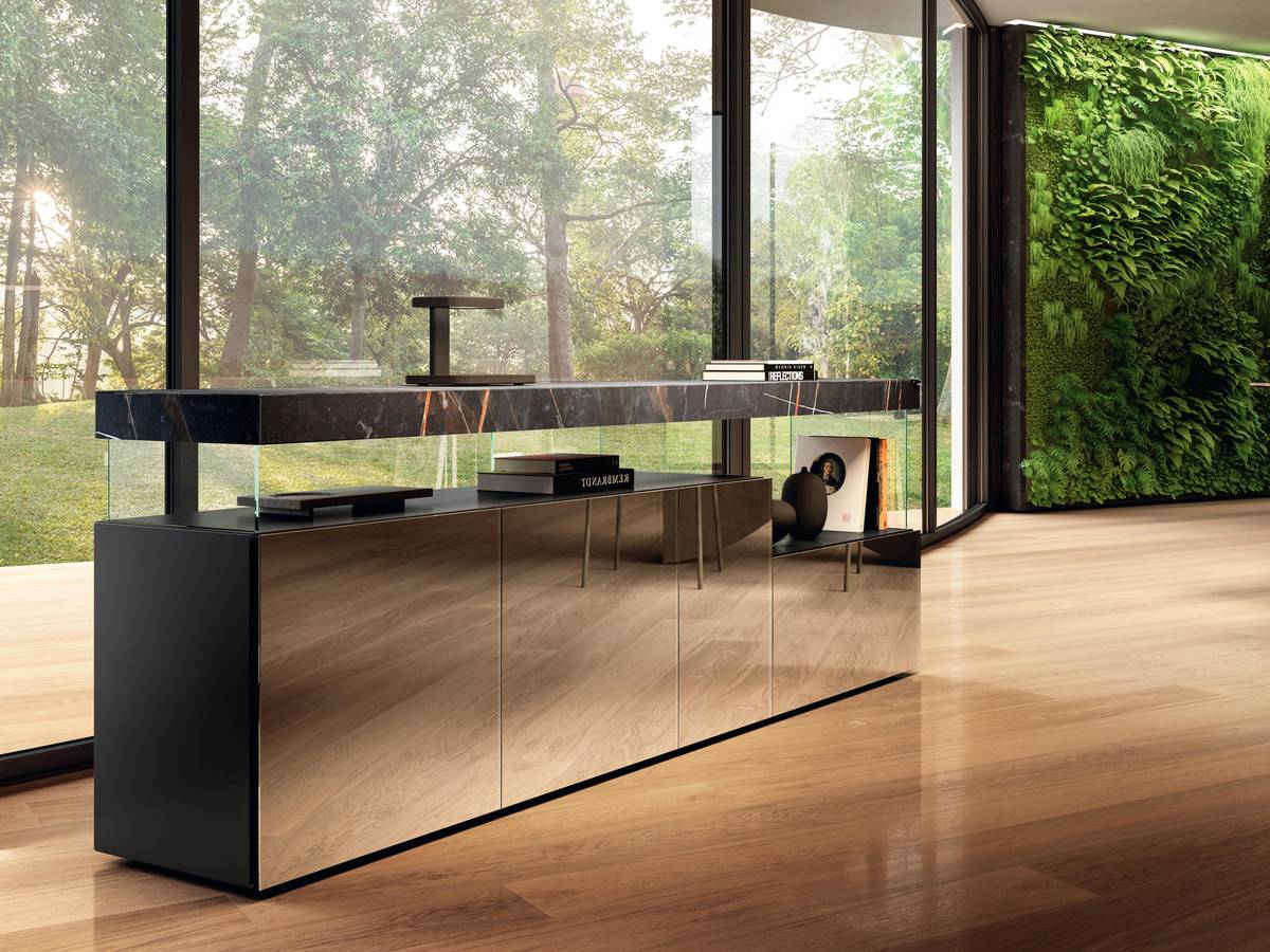 sala da pranzo moderna con madia di design | Madia 36e8 | LAGO sala da pranzo moderna con madia di design | Madia 36e8 | LAGO
