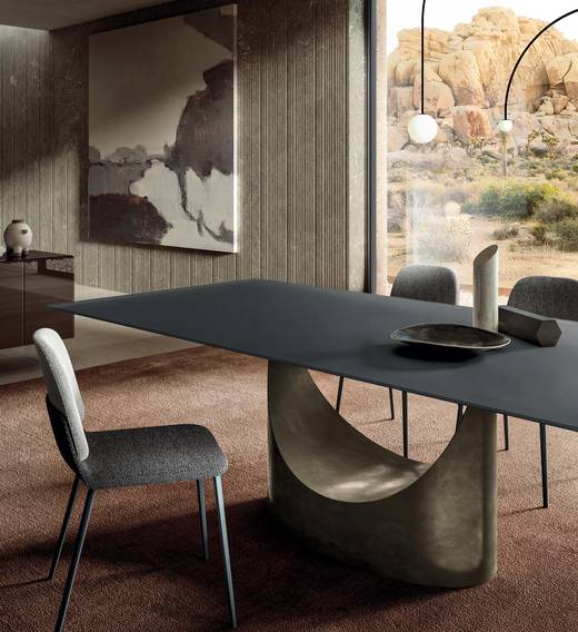 living room table with glass top | U Table | LAGO living room table with glass top | U Table | LAGO