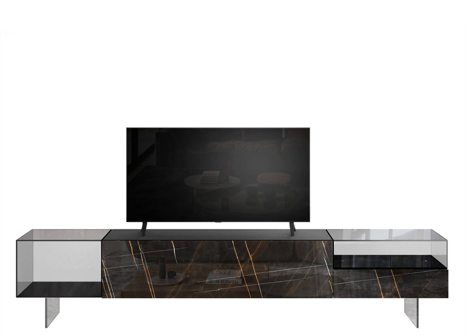 Meuble Tv 36e8 Glass 1408 | LAGO