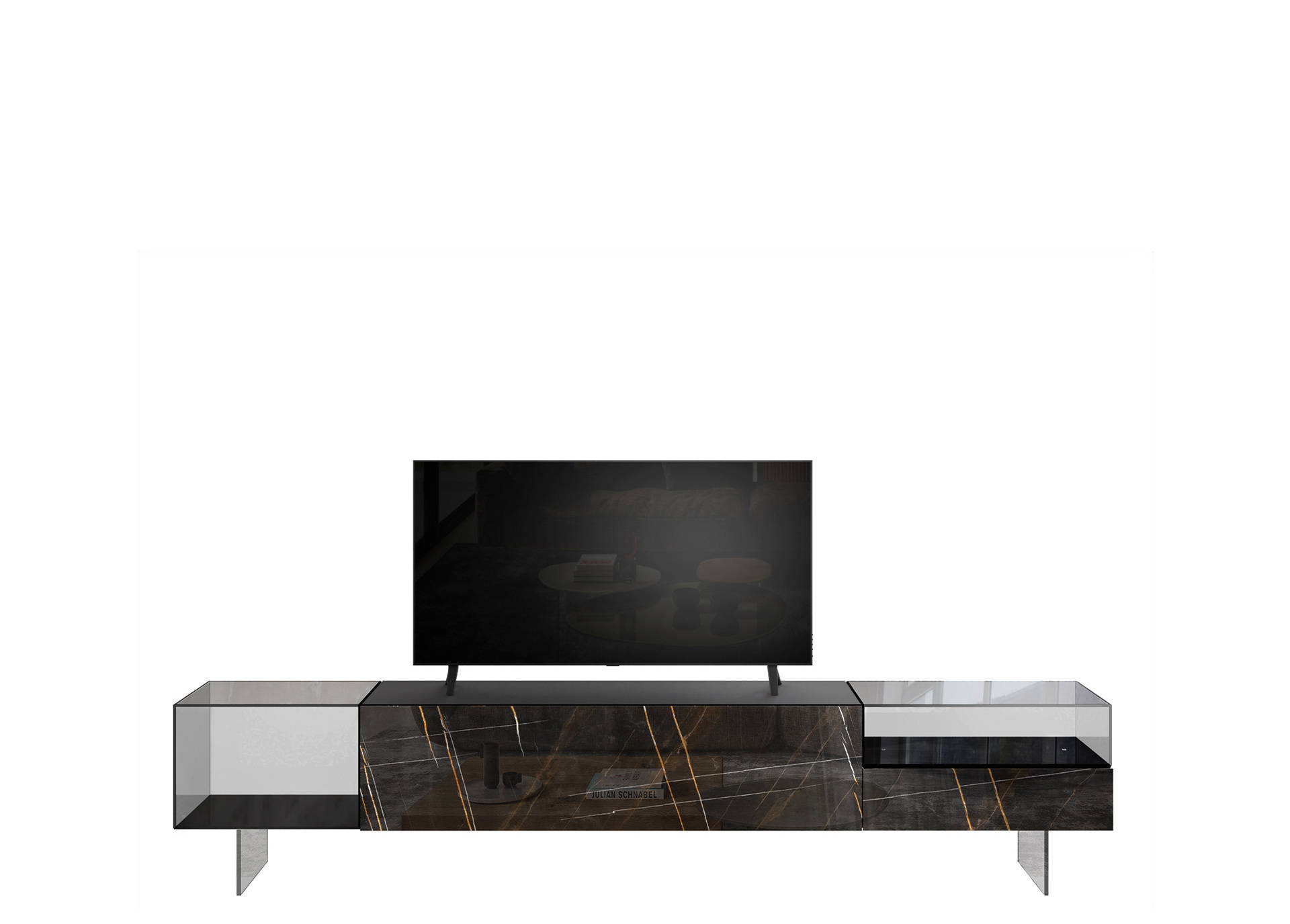 Mueble Tv 36e8 Glass 1408 | LAGO