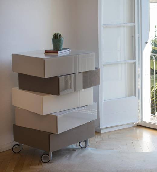 Cassettiera beige | Cassettiera Morgana | LAGO Cassettiera beige | Cassettiera Morgana | LAGO