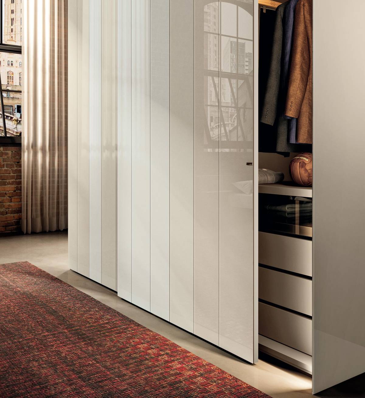 armoire blanc coulissant | Armoire N.O.W. Sliding | LAGO armoire blanc coulissant | Armoire N.O.W. Sliding | LAGO