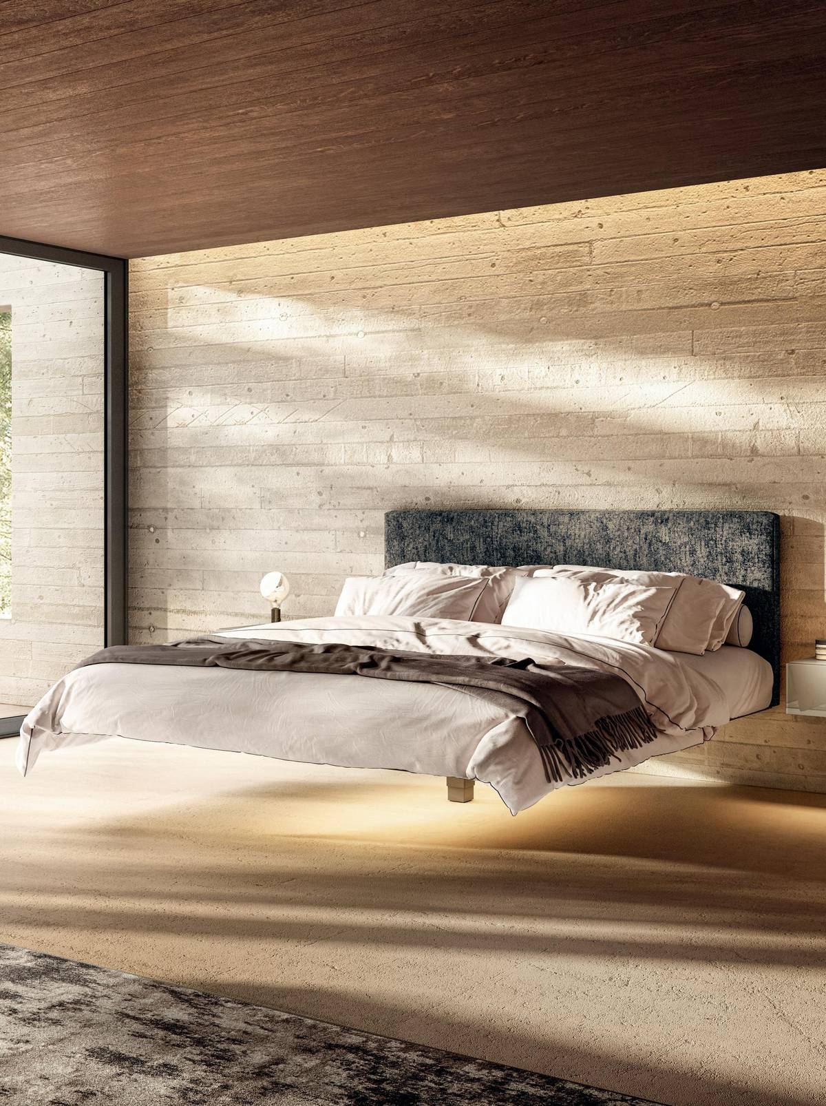 modern bedroom | Fluttua Bed | LAGO modern bedroom | Fluttua Bed | LAGO
