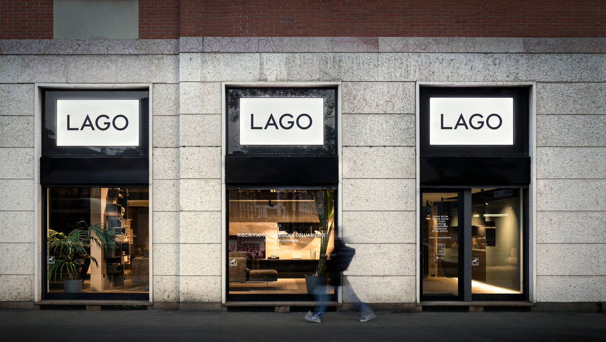 Libreria Pentagram - Lago Design - Fattorini Design