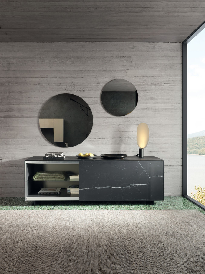 buffet moderne avec étagères | Buffet Plenum | LAGO