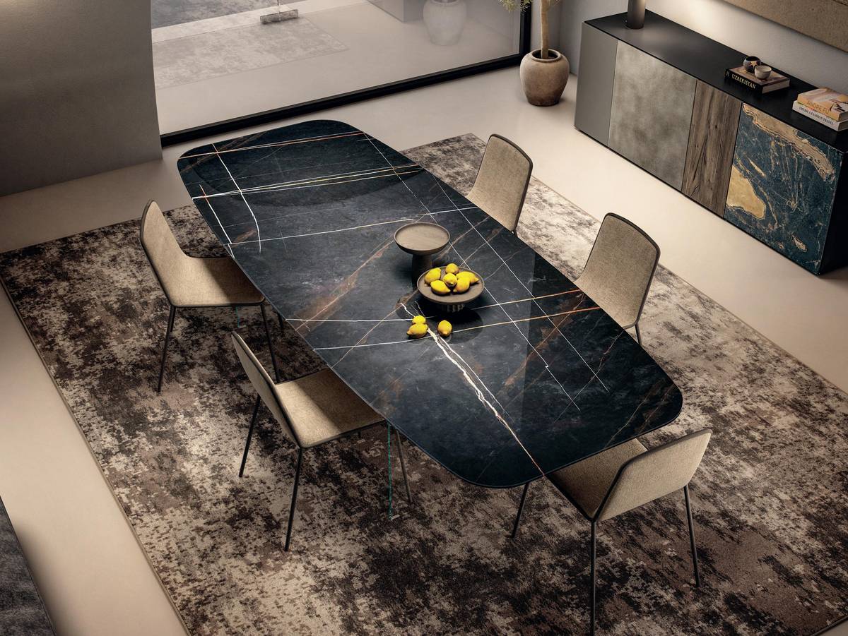 tavolo di design moderno per sala da pranzo | Tavolo Air Soft  | LAGO