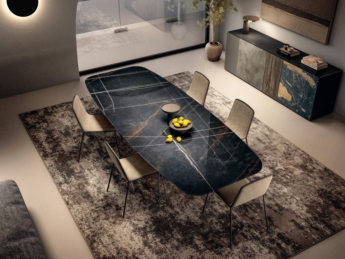 tavolo di design moderno per sala da pranzo | Tavolo Air Slim  | LAGO
