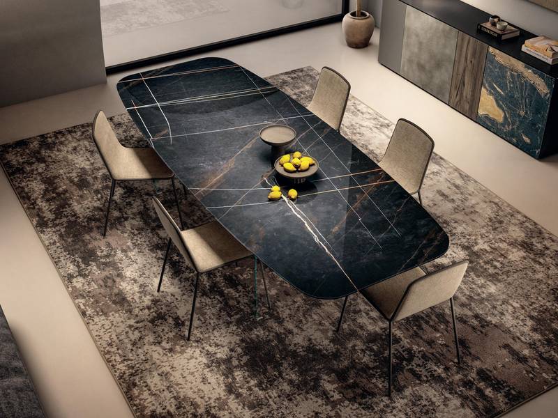 tavolo di design moderno per sala da pranzo | Tavolo Air Soft  | LAGO