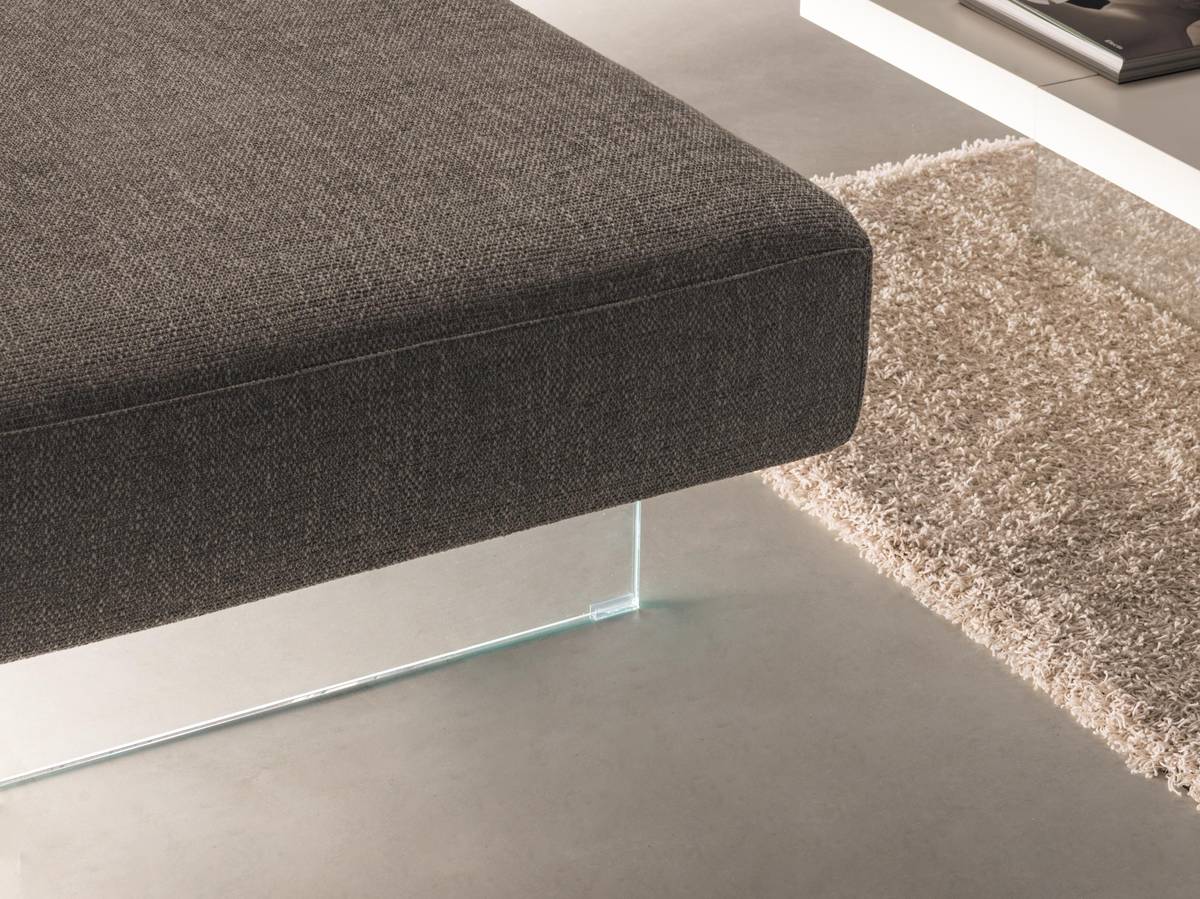 supports en verre canapé modulaire | Canapé Air | LAGO supports en verre canapé modulaire | Canapé Air | LAGO