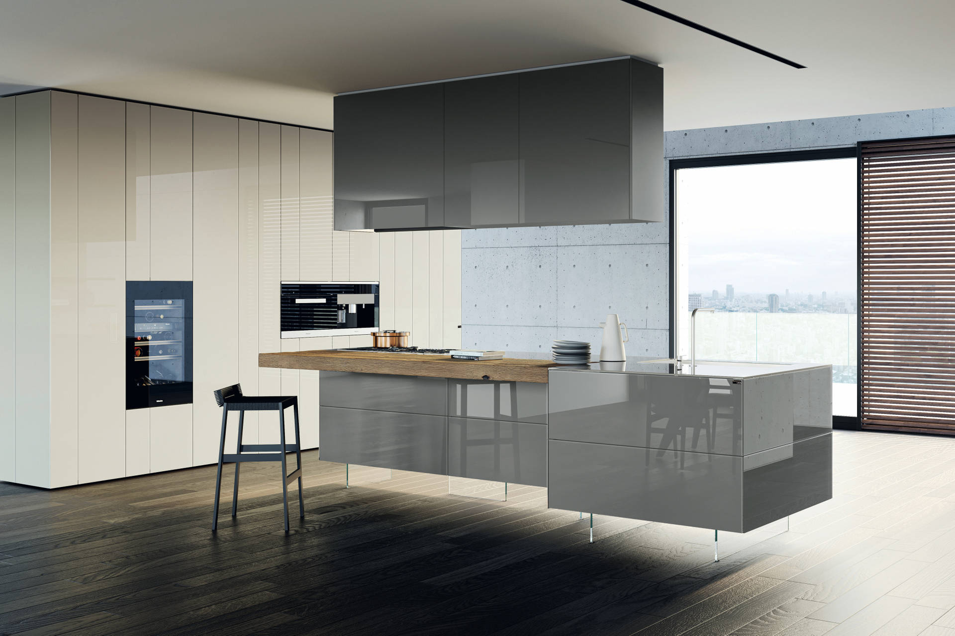 Suspended modular kitchen | 36e8 Kitchen | LAGO Suspended modular kitchen | 36e8 Kitchen | LAGO