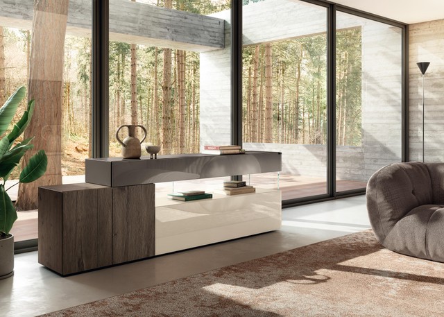 Comedor moderno con aparador de diseño | Aparador 36e8 | LAGO