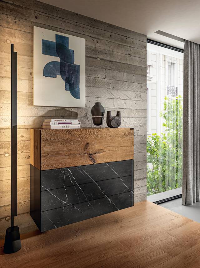 aparador madera y cristal| Home Office | LAGO