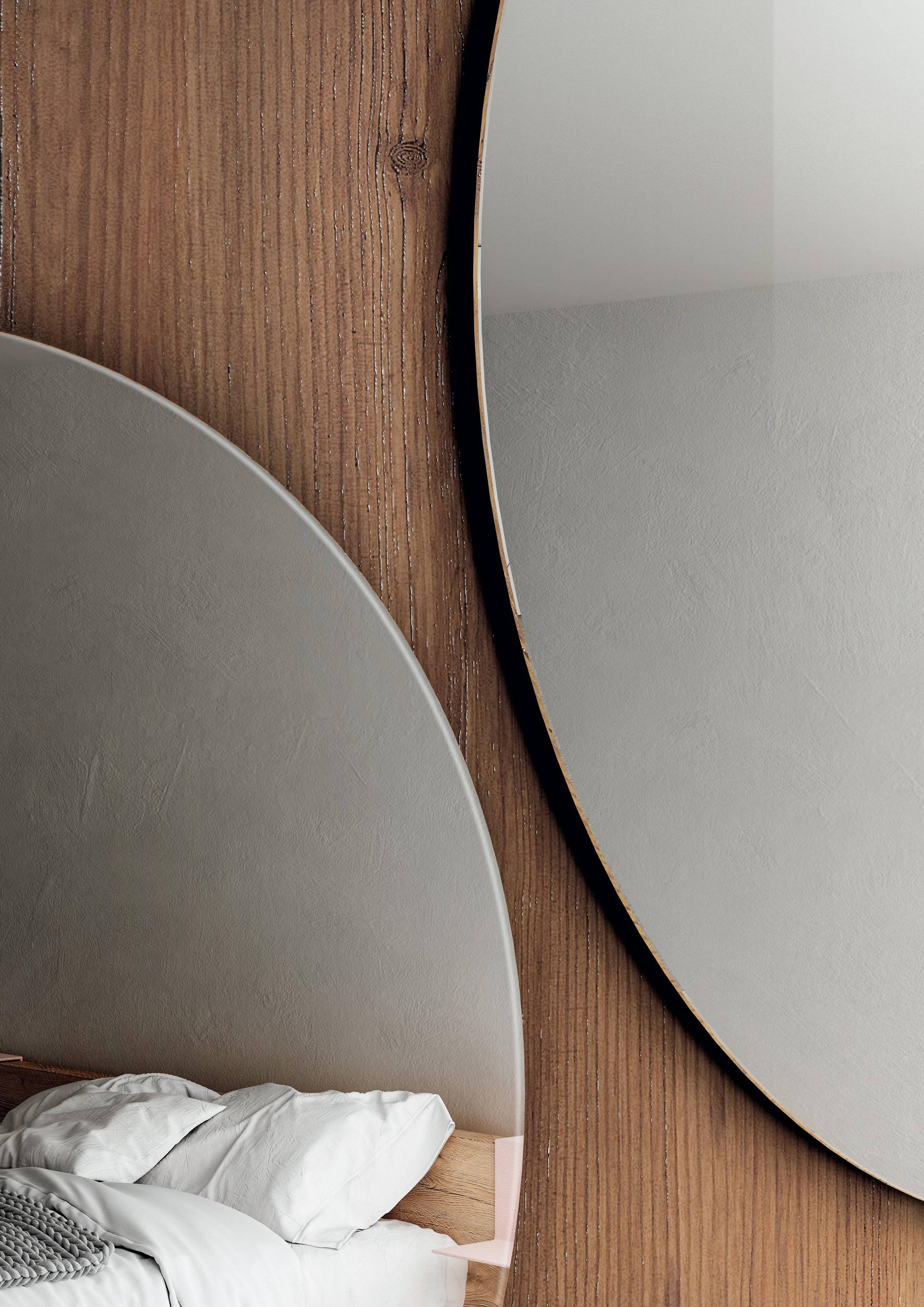 espejo de pared redondo | Espejo Punto | LAGO