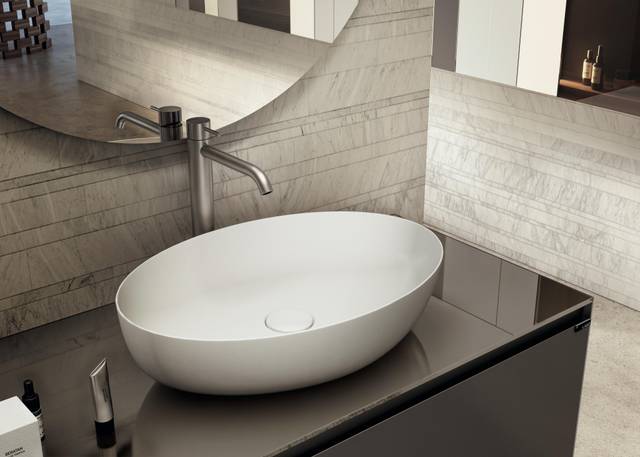 ceramic countertop basin | Elyssa Basin | LAGO