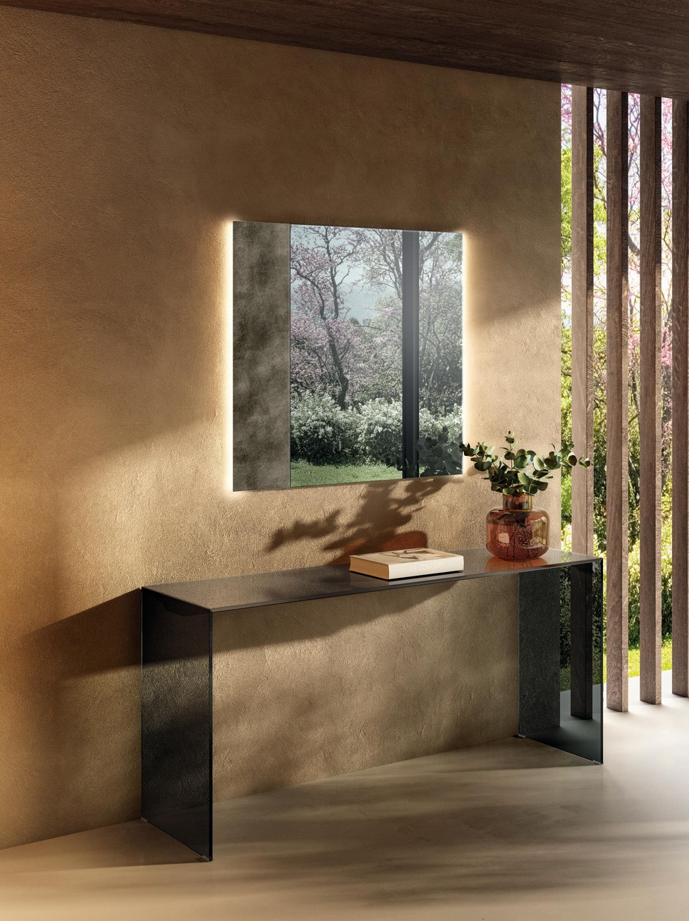 modular mirror with lighting | 36e8 Mirror | LAGO