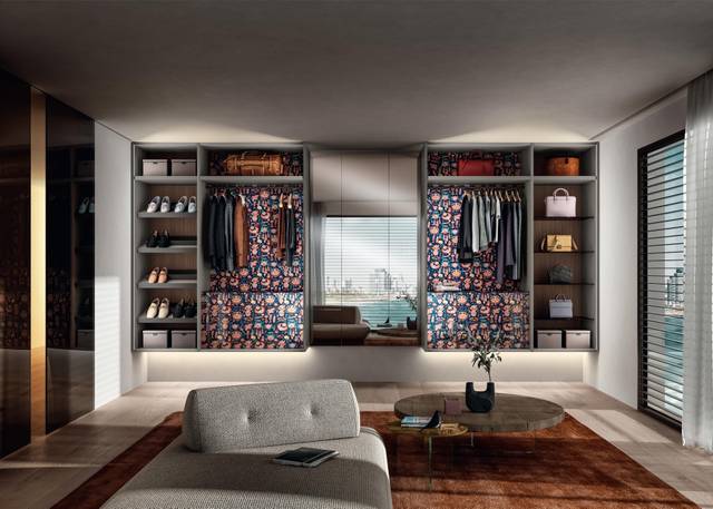 cabina armadio sospesa | Cabina Armadio Outfit | LAGO