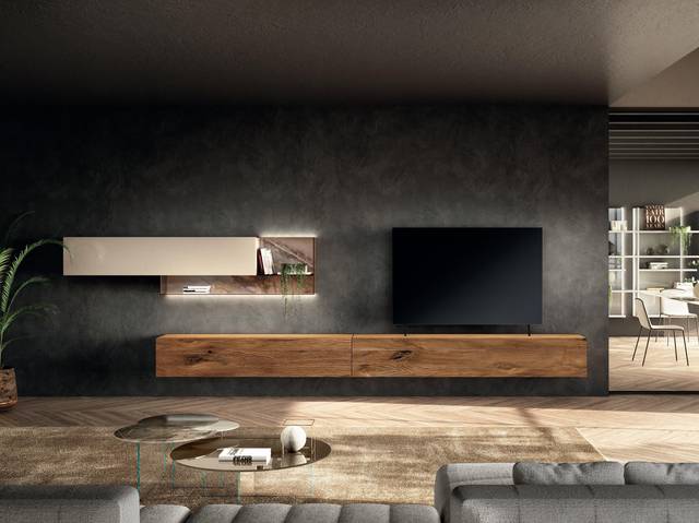 modern wood and glass wall unit | 36e8 Wall Unit | LAGO modern wood and glass wall unit | 36e8 Wall Unit | LAGO