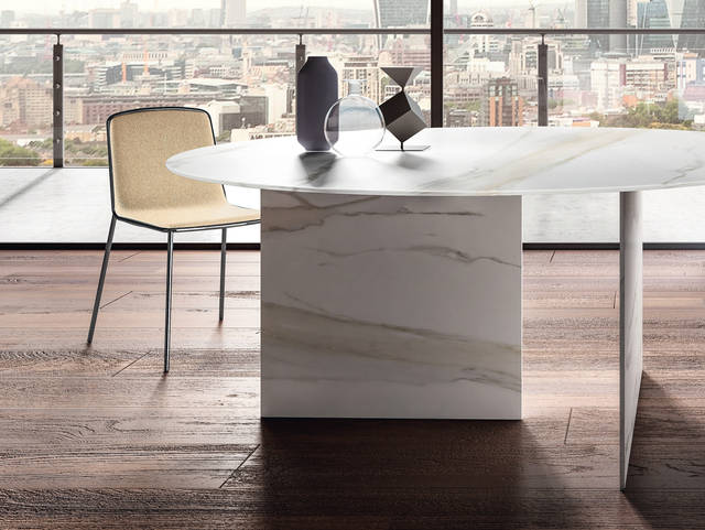 table salle à manger ronde blanche | Table Stratum | LAGO table salle à manger ronde blanche | Table Stratum | LAGO