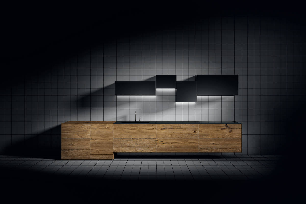 cucina modulare in legno | LAGO