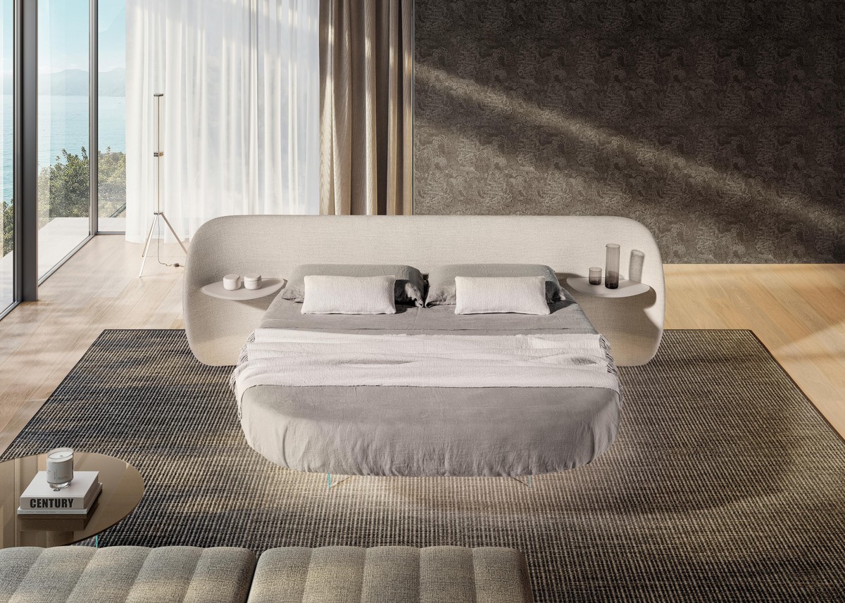 Cama suspendida de media altura | Cama Air Roundy | LAGO