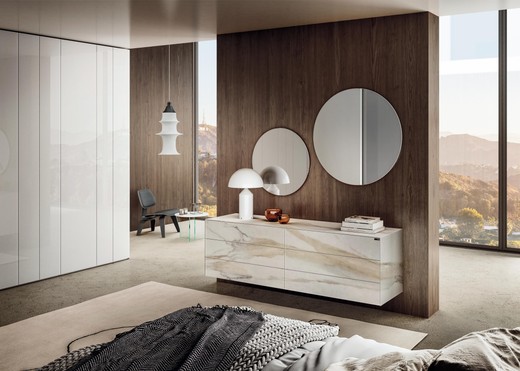 commode blanche | Commodes Materia | LAGO