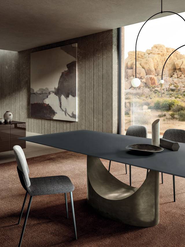 table moderne en verre | Table U | LAGO table moderne en verre | Table U | LAGO