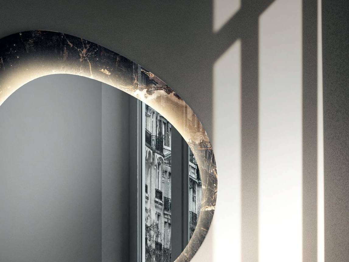consolle moderna in vetro, specchio con cornice | Consolle Fine, Specchio Era | LAGO consolle moderna in vetro, specchio con cornice | Consolle Fine, Specchio Era | LAGO