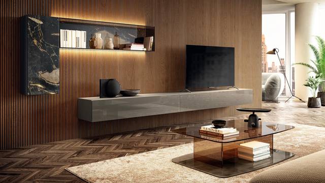 large modern glass wall unit | 36e8 Wall Unit | LAGO large modern glass wall unit | 36e8 Wall Unit | LAGO