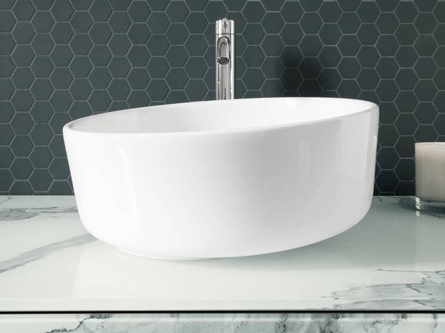 lavabo salle de bain en céramique | Lavabo Inbilico | LAGO