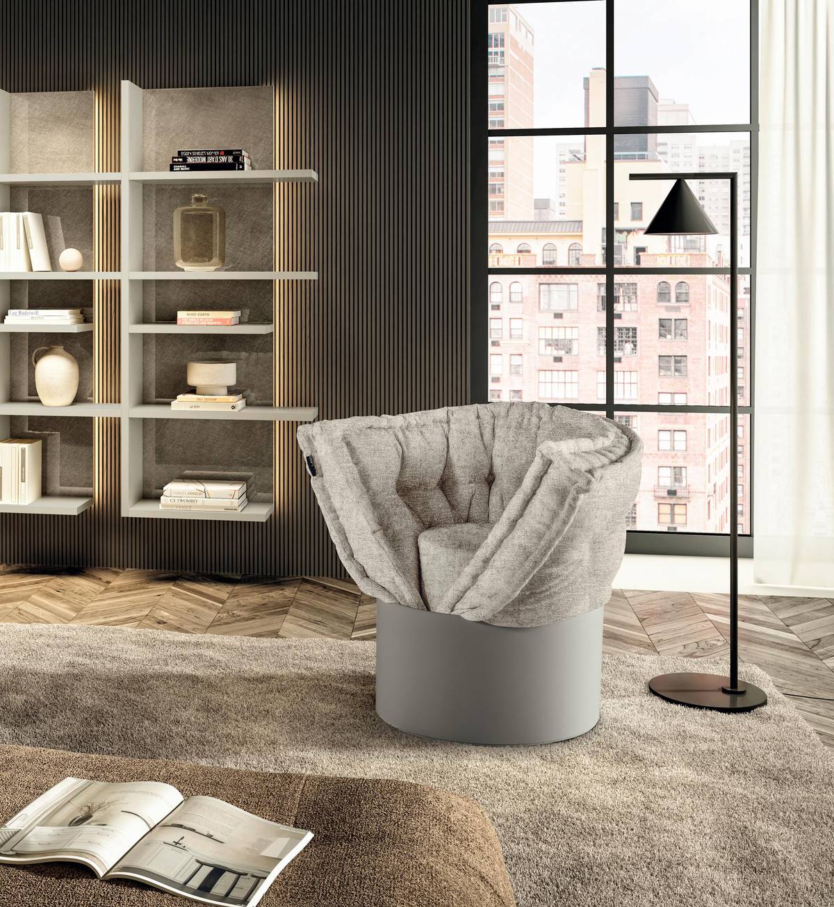 beige armchair bed | Huggy Armchair | LAGO beige armchair bed | Huggy Armchair | LAGO